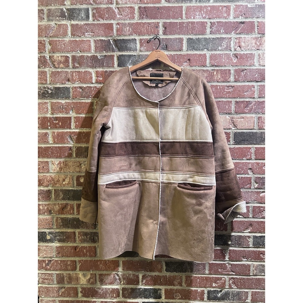 Sam Edelman Aiden Faux Suede Jacket In‎ Excellent Condition Size L